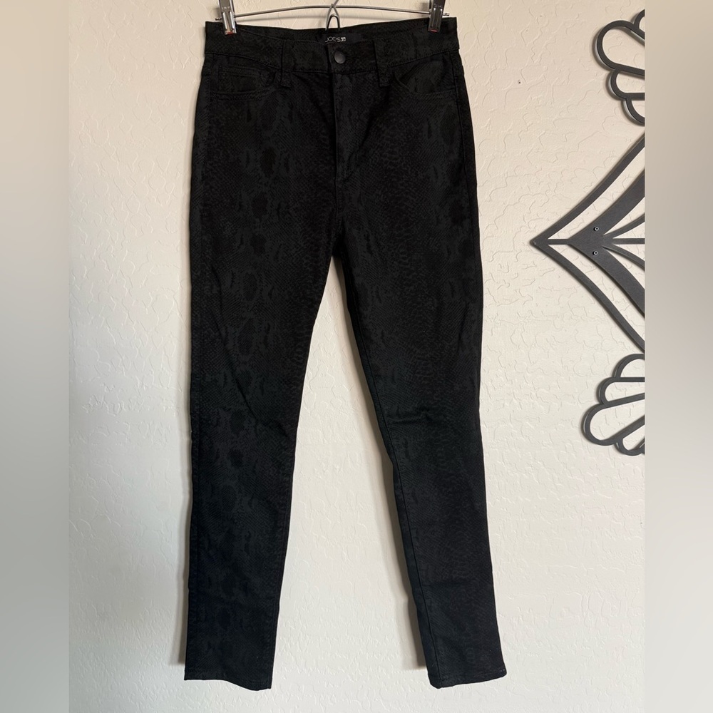 JOE’S JEANS Black Snake Print Skinny Jeans - 27 - Picture 5 of 8